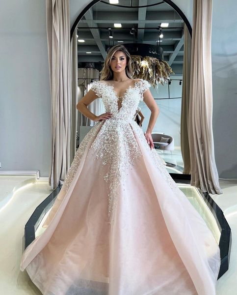 

pink ball gown evening dresses sleeveless v neck straps appliques floor length lace diamonds crystals beads plus size prom formal dress plus, Black;red