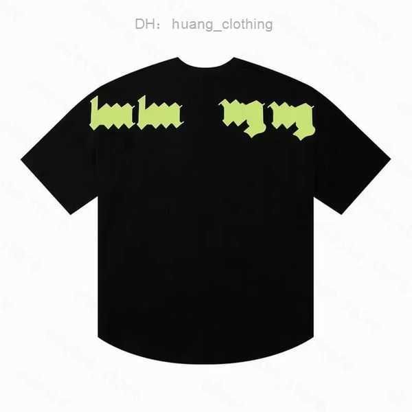 

palm tees plams tshirt customers summer fashion t shirt designer men clothing black white short sleeve women's casual hip hop streetwea, White;black