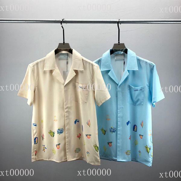 

22ss designer letter printed t shirts tee fashion sweatshirt high street short sleeve summer casual t-shirt breathable men women crew neck t, Black;brown