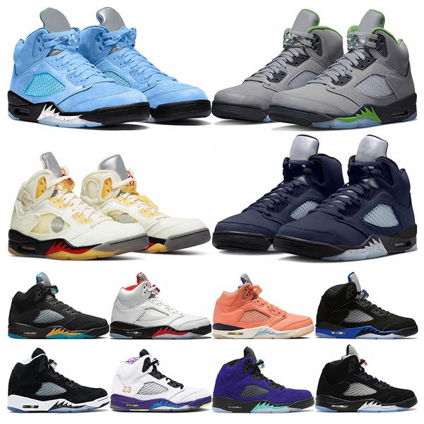 

2023 r 5s basketball shoes aqua georgetown fire red crimson bliss green bean easter racer blue oreo blaek metallic mens outdoor sneakers spo