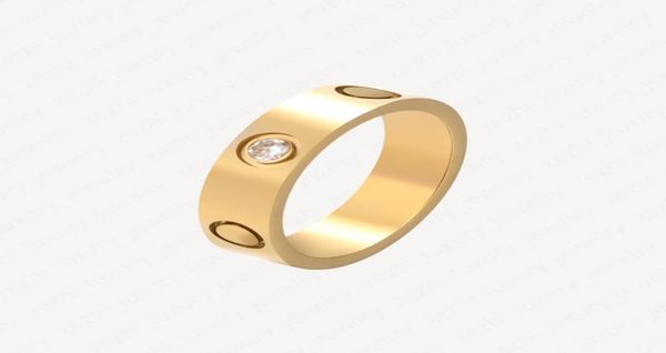 

2020 new classic stainless steel gold love married engagement couple ring for women men fashion eternal zircon jewelry for women w3877879, Silver