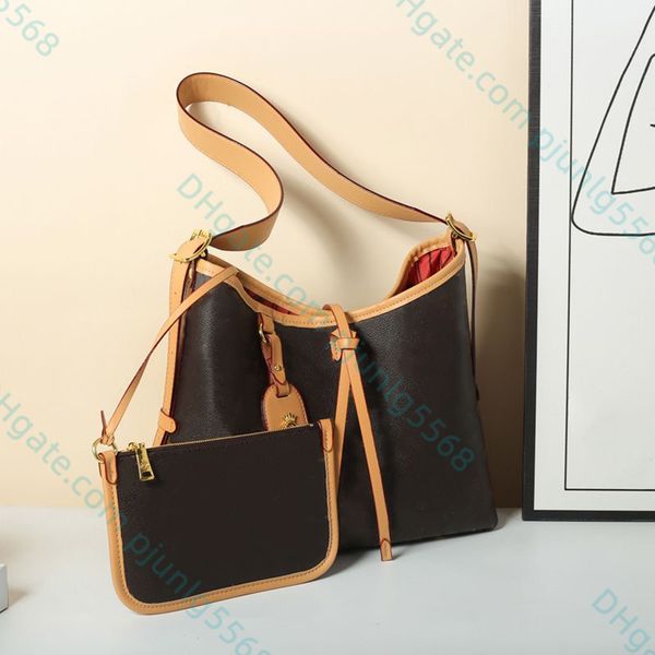 

cross body woman luxury old flower totes leather leisure shopping bag letter printing messenger bag clutch hobo wallet