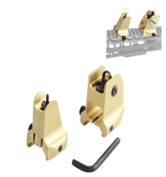 

tactical dd fixed front rear sight combo set for ar15 m14 picatinny mount gunsmith scope sight3510696