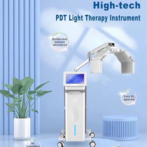 

new design led pdt light therapy machine skin rejuvenation body whitening shrink pores acne removal device