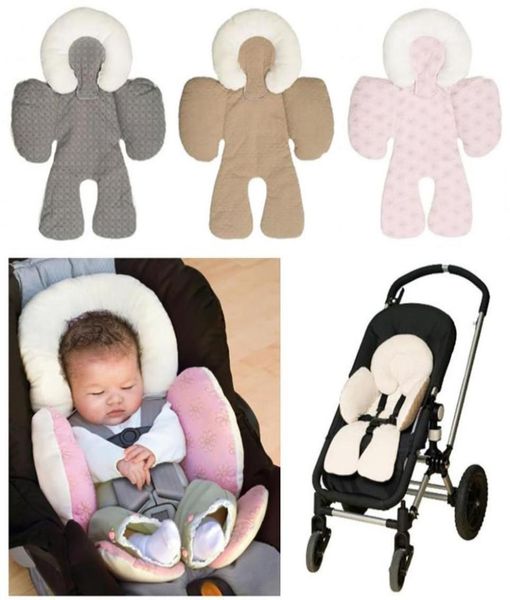 

baby stroller cushion car seat pad mat infant car pillow head body support carriage dual sided use head body support seat pillow5580588