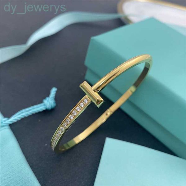 

classic fashion bracelets bangle letter titanium steel designer for women men luxury jewlery gifts woman girl gold silver rose gold wholesal, Black