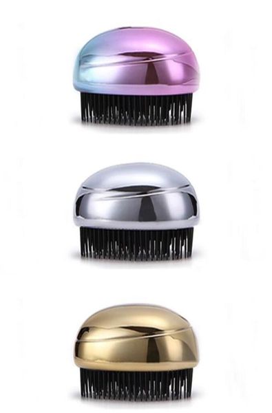 

detangle hair brush rainbow head massage shampoo brush comfortable hair washing comb body bath spa slimming massage brushes gga2483960540, Silver