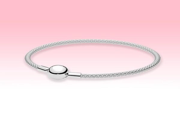 

women sterling silver mesh bracelet bangle bracelets summer jewelry for ball clasp bracelets with original box sets8876380, Black