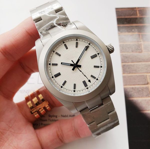 

designer watch men's automatic mechanical movement watch 40mm all stainless steel waterproof watch sapphire designer swimming watch, Slivery;brown