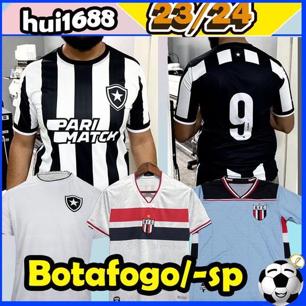 

23/24 botafogo and botafogo-sp soccer jerseys tiquinho soares victor m.benevenuto 23 24 matheus hondavictor nascimento carlos alberto gabrie, Black;yellow