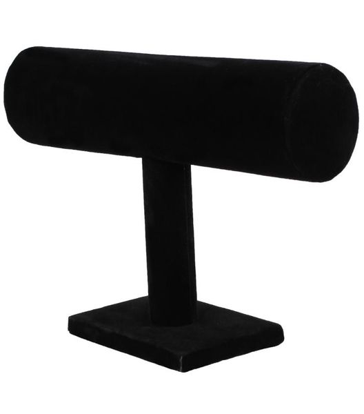 

stand bracelet chain bangle watch tbar rack holder display jewelry black5298756, Black;white
