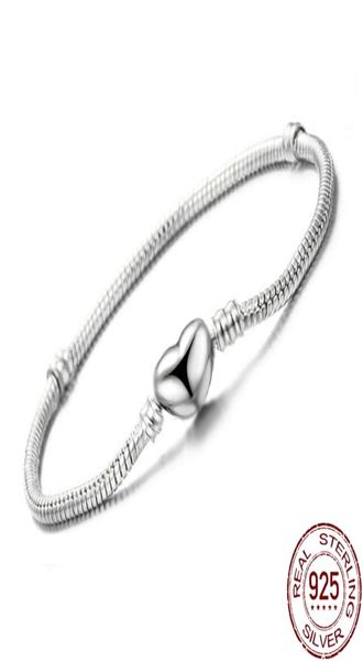 

16-23cm original solid s925 silver chain bangle bracelet for women diy jewelry making8043063, Golden;silver