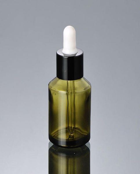 

300pcs 30ml green glass dropper bottle refillable tea tree oil essential aromatherapy perfume container liquid pipette8639816