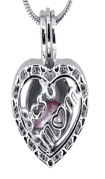 

18kgp pearl cage pendants mom pearl cage lockets pendants wish pearl pendant jewelry for women p634822427, Silver