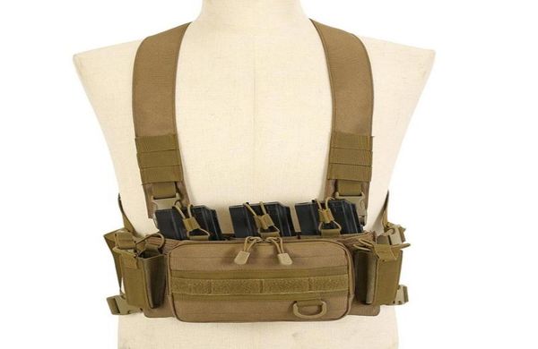 

outdoor bags tactical vest chest and abdomen bag survival army molle system kit multifunction military riding camping backpack x43850424