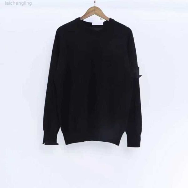

designer stone hoodie man sweatshirts women sweatshir men sweater pullover island letter badge embroidery solid sweaters autumnn0r8, White;black