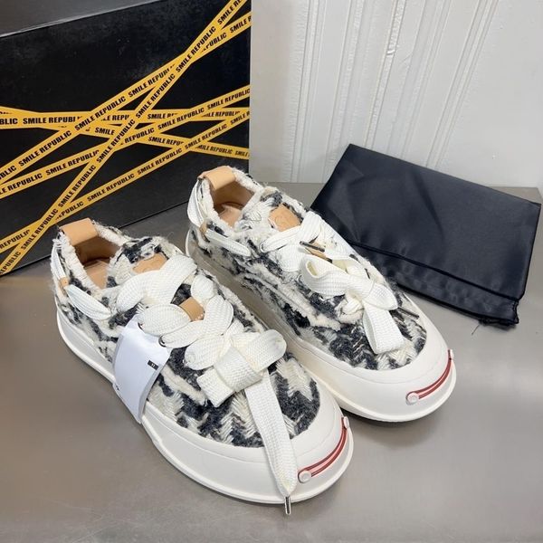 

shoes casual designer smilerepublic smile republic chunk canvas sneakers women men tassels trainer stars loves thick rubber bottom slip on l