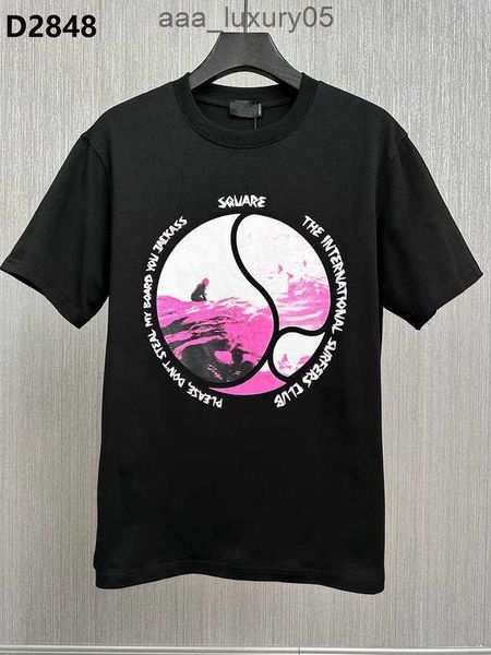 

23ss brand men tshirt designer mens polo shirt luxury print shorts oneck short sleeve mens shirts dt2023 streetwear icon gg shirt dsquare d, White;black