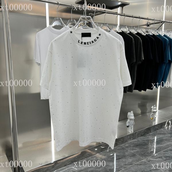 

22ss designer letter printed t shirts tee fashion sweatshirt high street short sleeve summer casual t-shirt breathable men women crew neck t, Black;brown