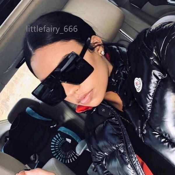 

square oversized glasses fashion custom sunglasses, White;black