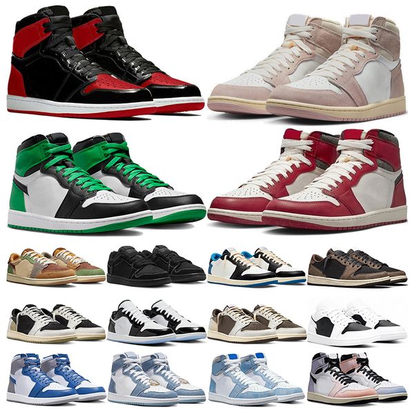 

designer 1s basketball shoes voodoo black phantom fragment low olive concord ts reverse mocha space jam mens womens outdoor sneakers sports