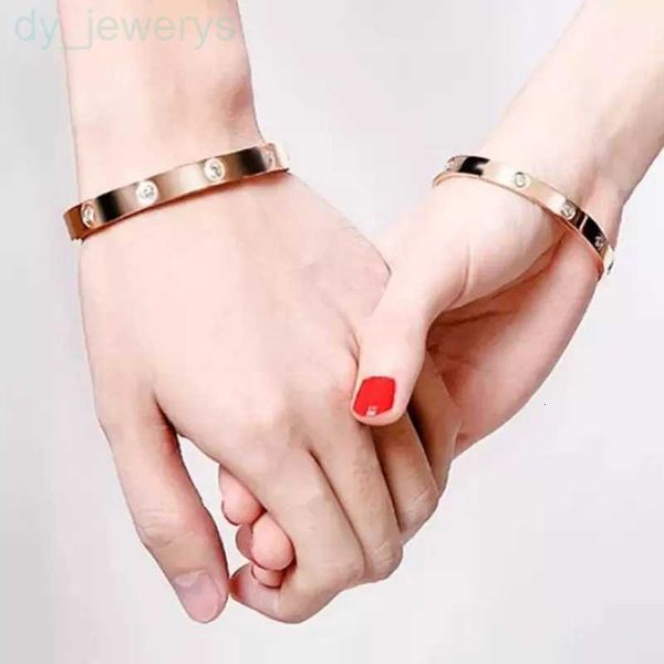 

bangle bracelet designer jewelry bracelets designer for women gold cuff screw bracelets screwdriver bangles 4cz for womens mens party gift b, Black