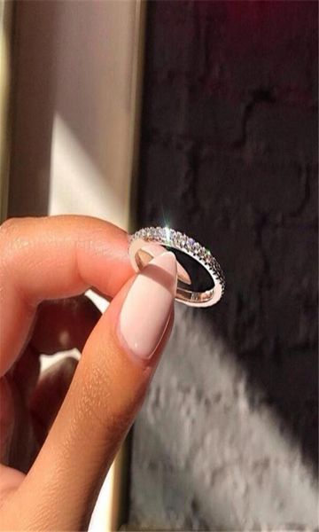

fashion women single row frill ring couple ring gold silver color charm rings fine jewelry perfect gift t1043596522, Golden;silver