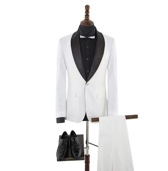 

cool one button groomsmen notch lapel groom tuxedos mens wedding dress man jacket blazer prom dinner 2 piece suitjacketpantstie3973206, Black;gray