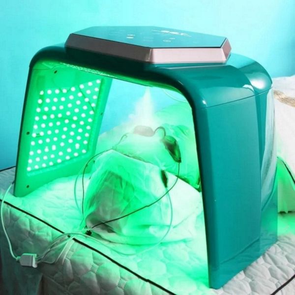 

new facial bio therapy 7 color pdt led light therapy beauty salon machine facial spa skin care led light face mask with streams