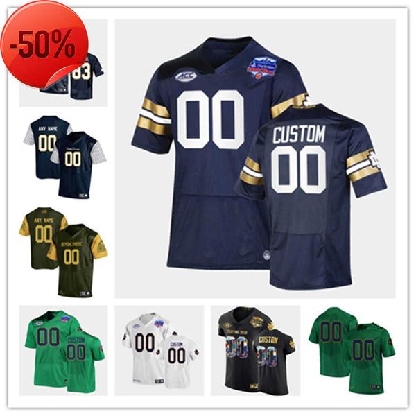 

custom ncaa nd #3 joe monntana football jersey mike mcglinchey manti te'o stephon tuitt tim brown john huarte keivarae russell stitched, Black;red