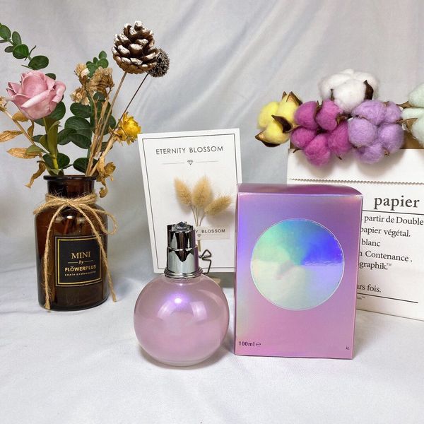 

women's perfume small bulb light fragrance fruity floral notes dreamy purple bottle perfume 100ml long-lasting good smell fast delivery