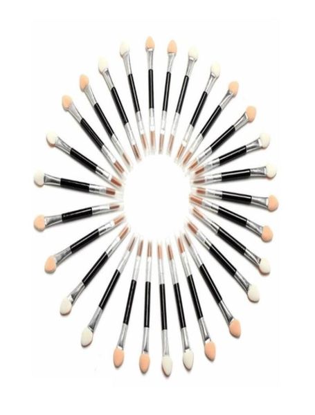 

1000pcs lot disposable sponge stick eye shadow applicator cosmetic makeup tools doublehead eyeshadow brush lip brushes1457360