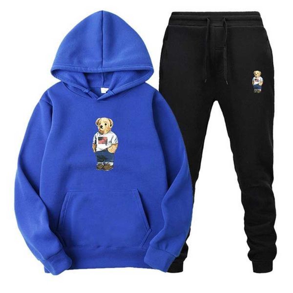 

man polo tracksuit designer clothes fashion mens sports jogging pants coat luxury sweatshirt sets men tracksuits casual hoodies womens jacke, Gray