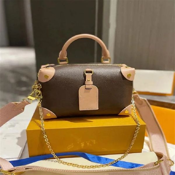 

designer bag 8a crossbody bag luxury fashion leather messenger shoulder bag m45531 composite shopping bag plaid two letter shoulder bags