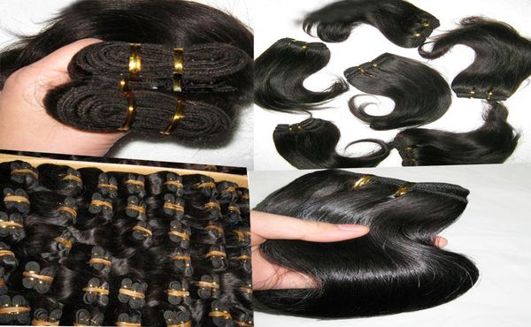 

15kg deal whole weave remy indian temple wavy hair 8 inch short bob looking fedex express 4883898, Black