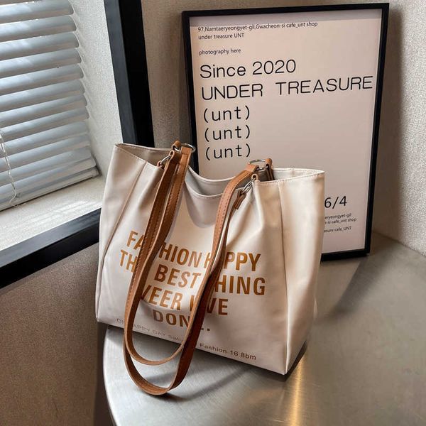 

women's one shoulder bag new women's high end sense small market trend fashion simple women's bag tote bag large capacity