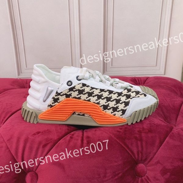 

luxury womens sneakers casual technology shoe mens for designer brand fashion leather embroidery size 35-41 hc210428, Black