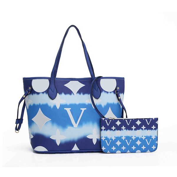 

designer tote classic womens dye louise handbags flower vutton ladies composite pu leather viuton clutch shoulder bags female purse with wal