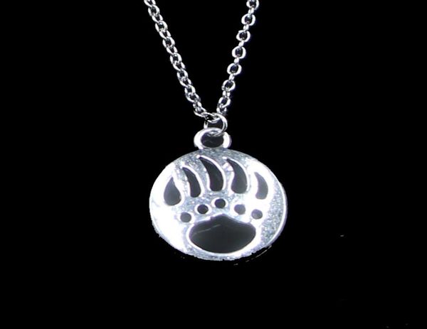 

fashion 3022mm bear paw pendant necklace link chain for female choker necklace creative jewelry party gift2112767, Silver