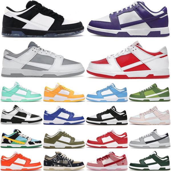 

mens womens dunks low casual shoes panda black white designer og sneakers triple pink unc chunky grey fog men platform outdoor sports shoe e