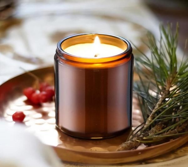 

frostedtea glass essential oil incense handmade smokeless soy wax scented candle aromatherapy candles romantic dating atmosphere 3199684