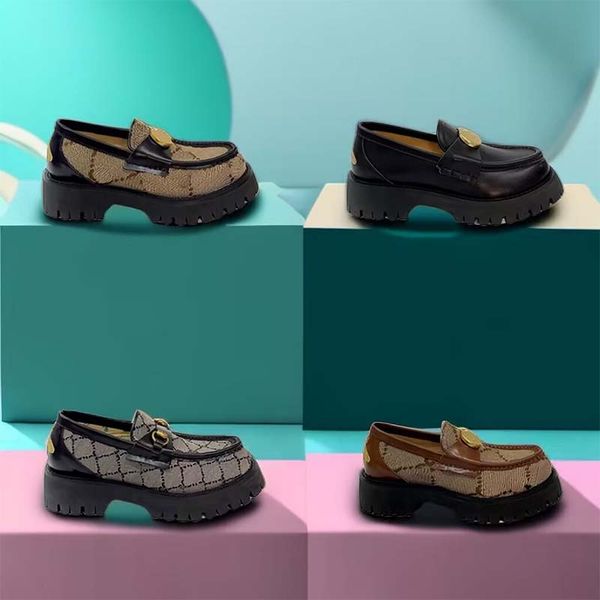 

designer mens womens loafers dress shoes platform casual leather sneakers glossed embroidery party wedding shoe size 35-45, Black