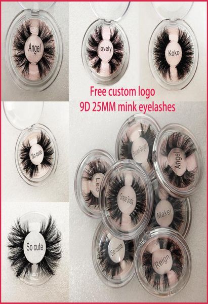 

9d mink eyelashes eye makeup mink false lashes soft natural thick fake eyelashes 25mm eyelashes extension beauty tools 16 s9428338