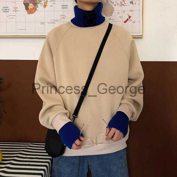 

mens hoodies sweatshirts mens hoodies autumn man solid color embroidery pullovers sweatshirts men casual hoodie male fashion korean sweatshi, Black