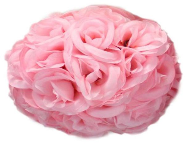 

15cm artificial silk rose pomander flower balls wedding party bouquet home decoration ornament kissing ball hop3295906