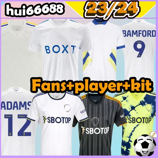 

4xl 23/24 bamford soccer jerseys raphinha ayling leeds uniteds 22 23 24 phillips bamford british legion poppy harrison llorente men player k, Black;yellow