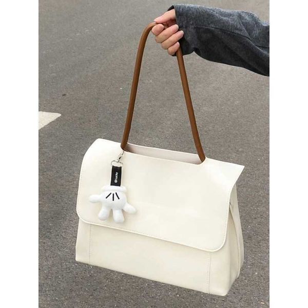 

large capacity bag for women new niche versatile commuting underarm bag with advanced texture single shoulder crossbody tote bag