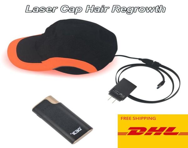 

new laser therapy hair growth helmet anti hair loss device treatment for man women lllt laser hair regrowth cap massage equipment3579086, Black