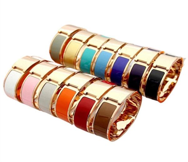 

charm gold cuff womens bracelet h bangle exquisite luxury brand trendy luxury designer bracelet everyday accessories luxurious jew1695064, Black