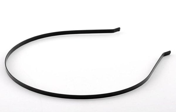 

whole 5pcs black headbands hair band 37cm long 6mm wide b213946265456